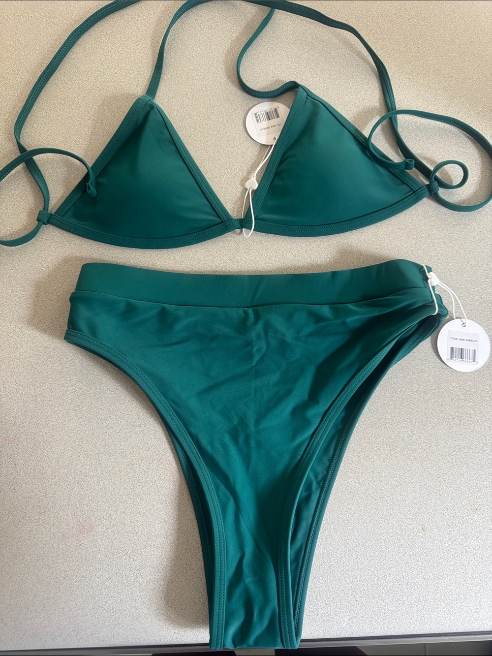93 Play Street Teal Bikini Set